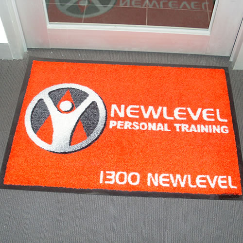 Carpet Dyed Branded Mat 60 x 90cm