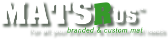 MatsRus logo - for all your branded & custome mat needs