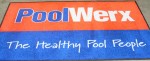 PoolWerx - Logo dyed mats