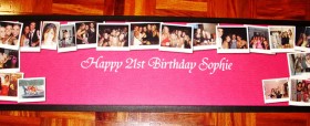 Sophies 21st - Bar Runner