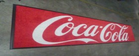 Coca Cola Carpet Dyed Branded mat