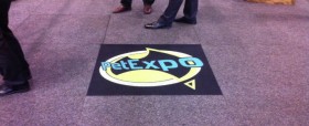 Pet Expo 1m x 1m Branded exhibition tile