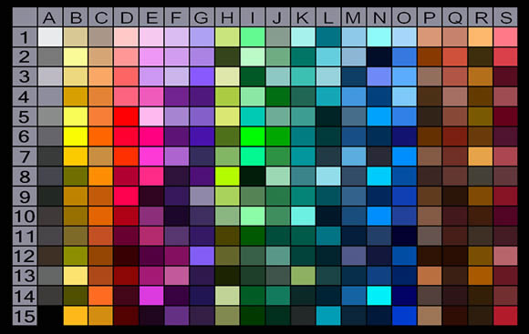 Standard Colour Palette
